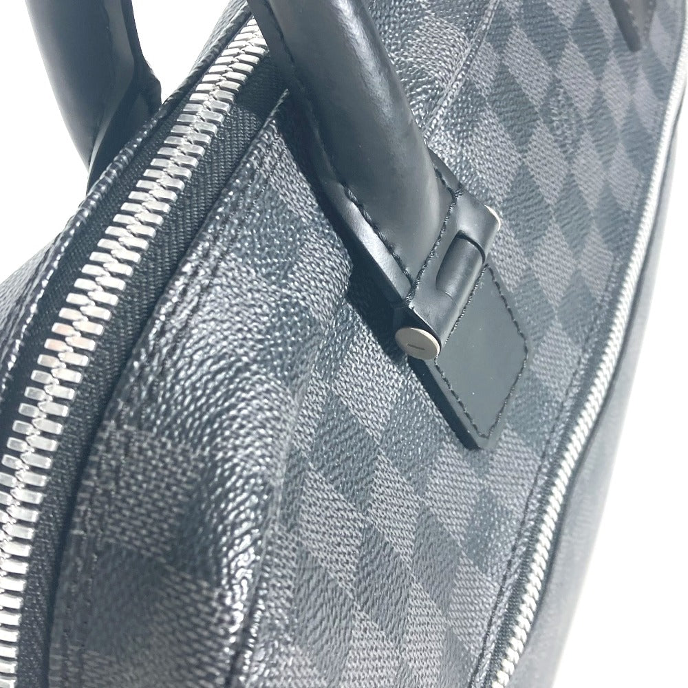LOUIS VUITTON Business bag N23211 Damier Grafitto Canvas black Damier Grafitte Horizon mens