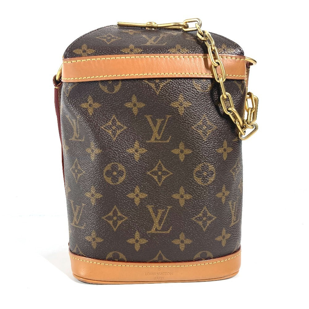 LOUIS VUITTON Shoulder Bag Monogram canvas, leather Brown Monogram Milk box
