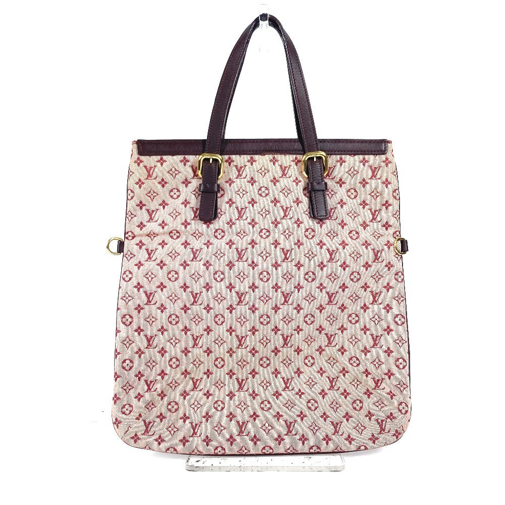 LOUIS VUITTON Tote Bag Monogram mini canvas Red Monogram mini Françoise