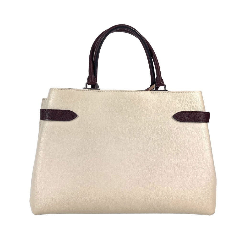 LOUIS VUITTON Handbag Calf leather beige Rock me day Women