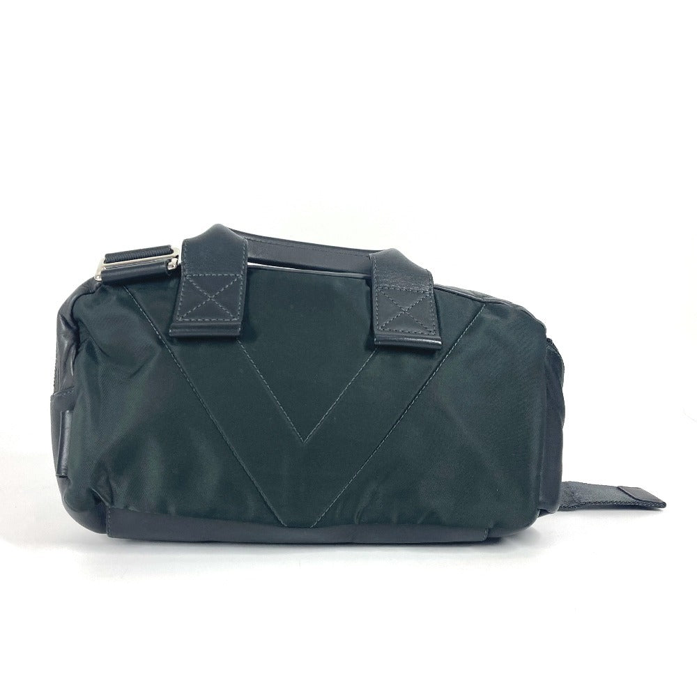LOUIS VUITTON Sling bag leather gray V line Fast unisex(Unisex)