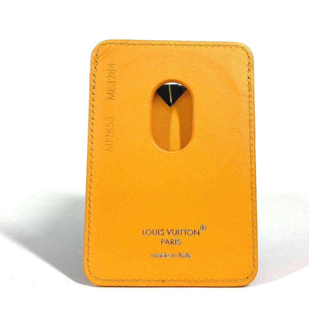 LOUIS VUITTON Card Case Monogram canvas yellow Monogram Porto Cult Magnet unisex(Unisex)