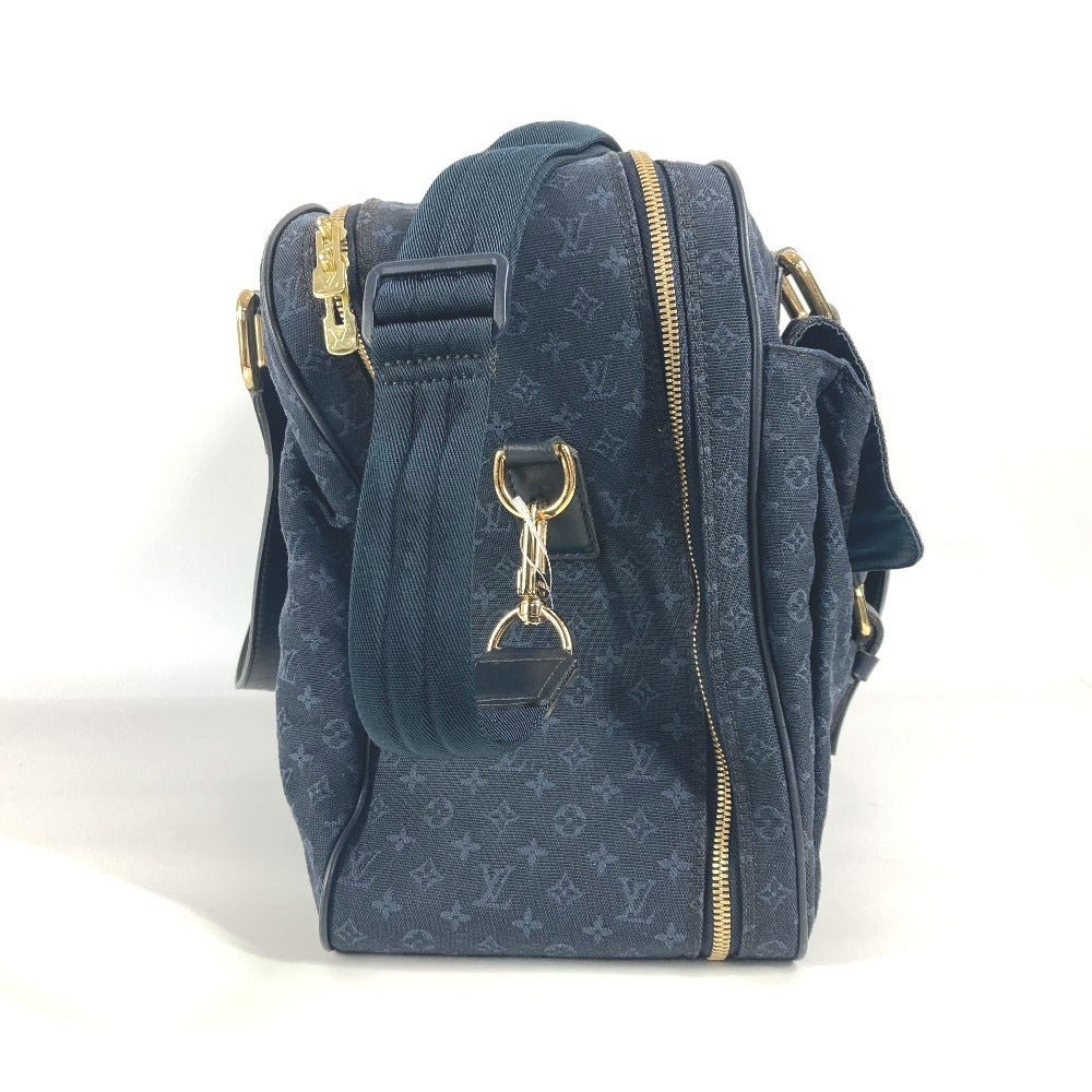 LOUIS VUITTON Boston Duffel bag Monogram mini canvas Navy Monogram mini Claudine Women