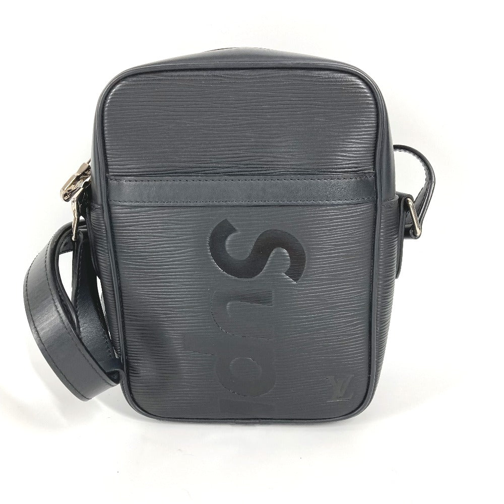LOUIS VUITTON Shoulder Bag Epi Leather black Epi Supreme collaboration Danube