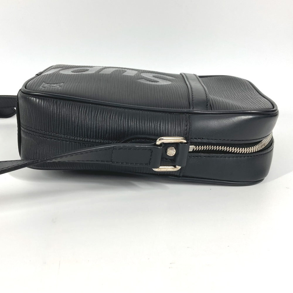 LOUIS VUITTON Shoulder Bag Epi Leather black Epi Supreme collaboration Danube