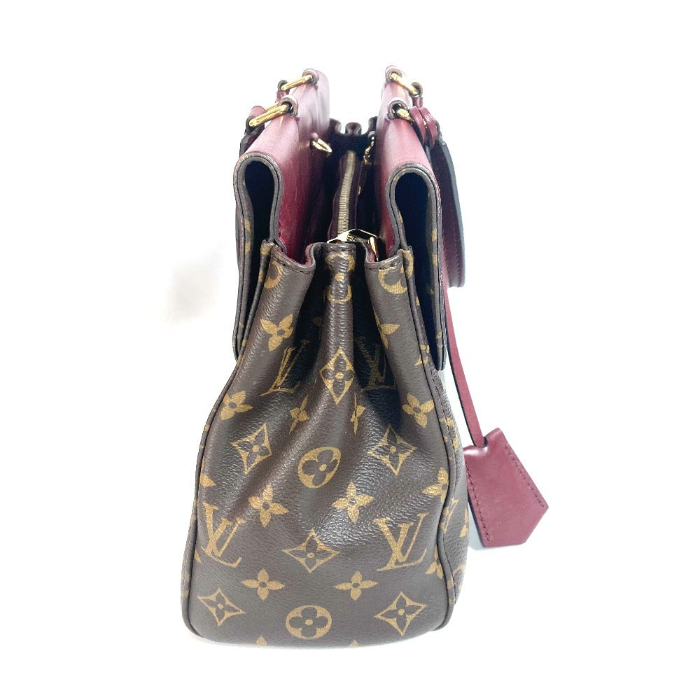 LOUIS VUITTON Handbag Monogram canvas Brown Monogram Venus Women