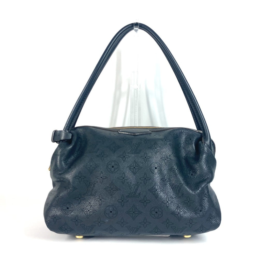 LOUIS VUITTON Shoulder Bag monogram mahina leather black Monogram Mahina Galatea PM