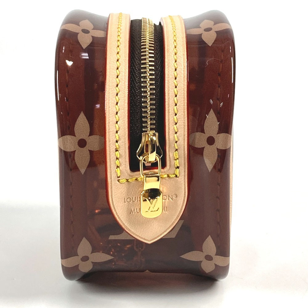 Luxury Women's Clutch Bag | LOUIS VUITTON Pouch PVC Brown Monogram Takashi Murakami Cherry LV × TM Porto Monnaie Cube