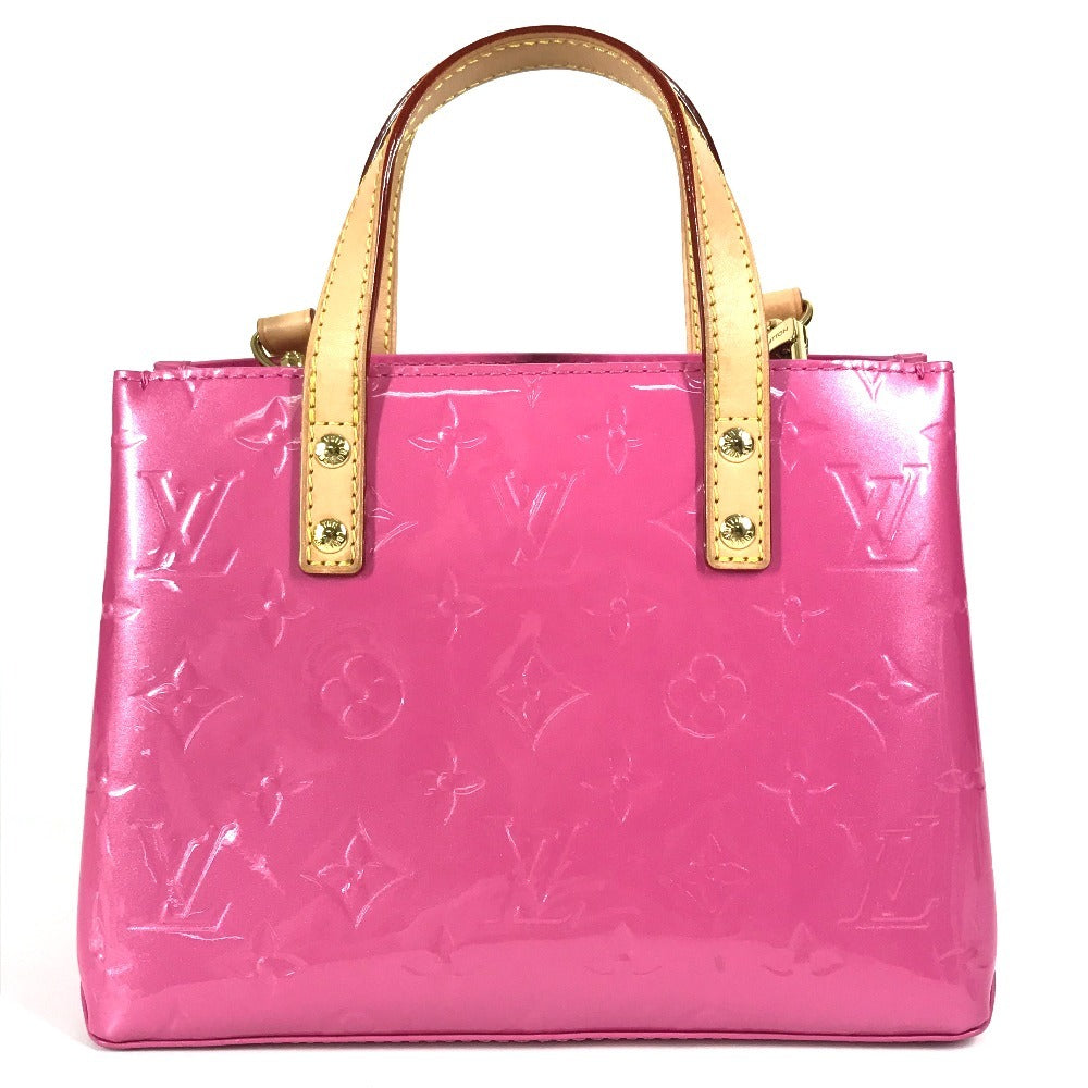LOUIS VUITTON Shoulder Bag Monogram Vernis pink Monogram Vernis LV Remix Reed PM