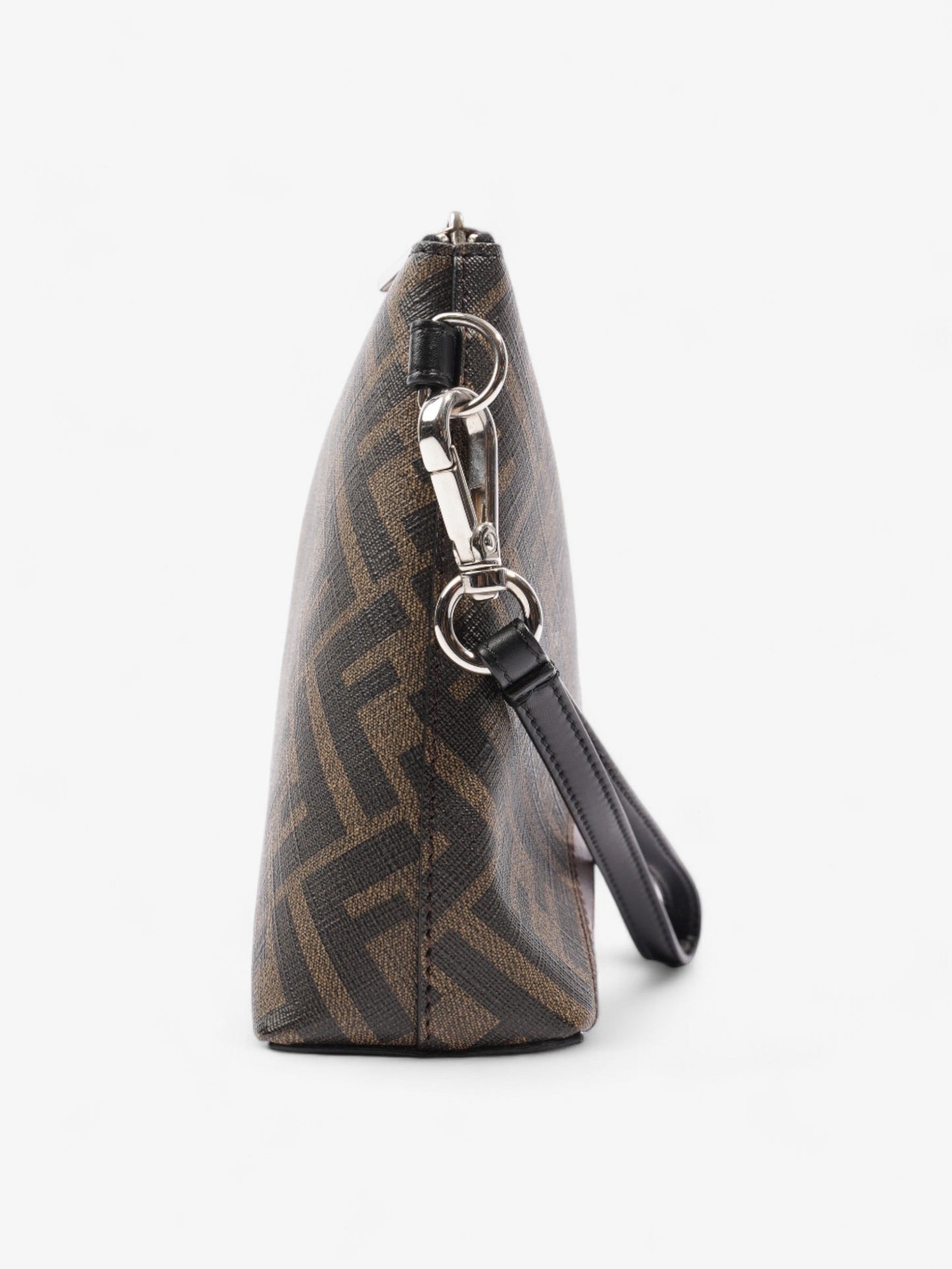 Fendi Mon Tresor Brown / Black Calfskin Leather Mini