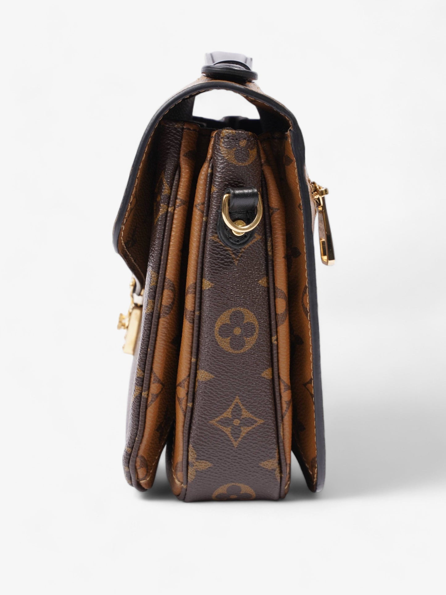 Louis Vuitton Pochette Metis Monogram Reverse Coated Canvas
