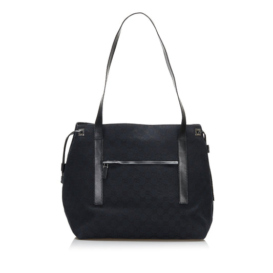 Gucci Leather Canvas Tote Style 44