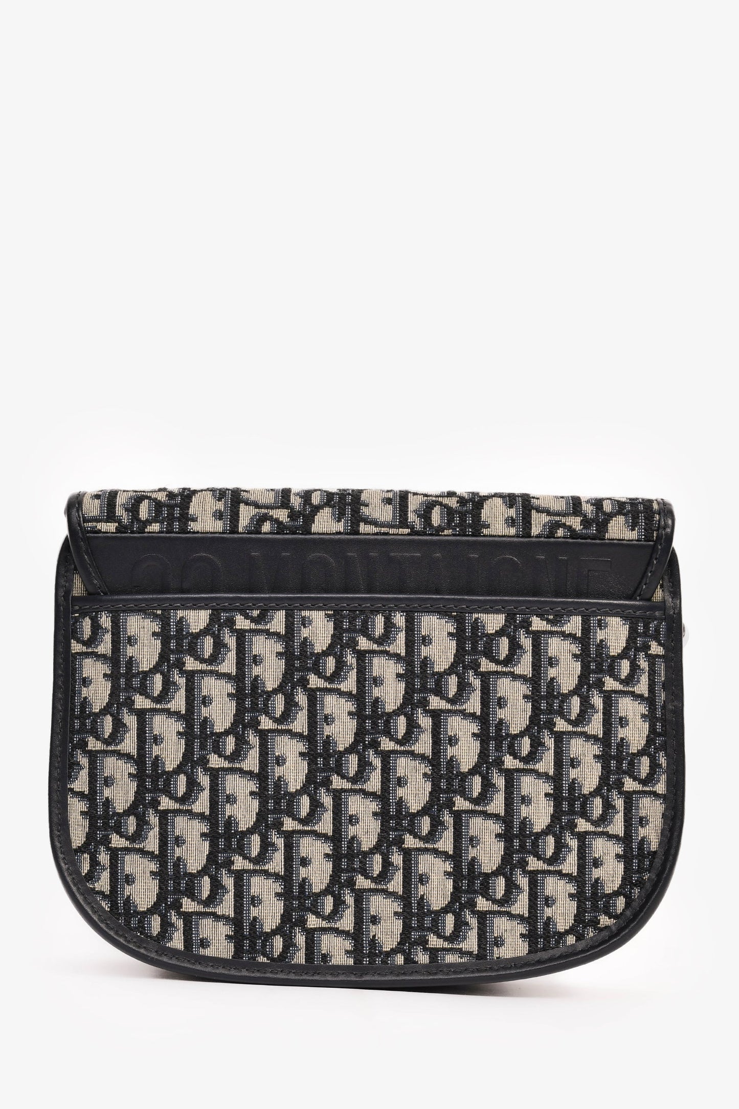 Christian Dior Blue Oblique Medium Bobby Bag