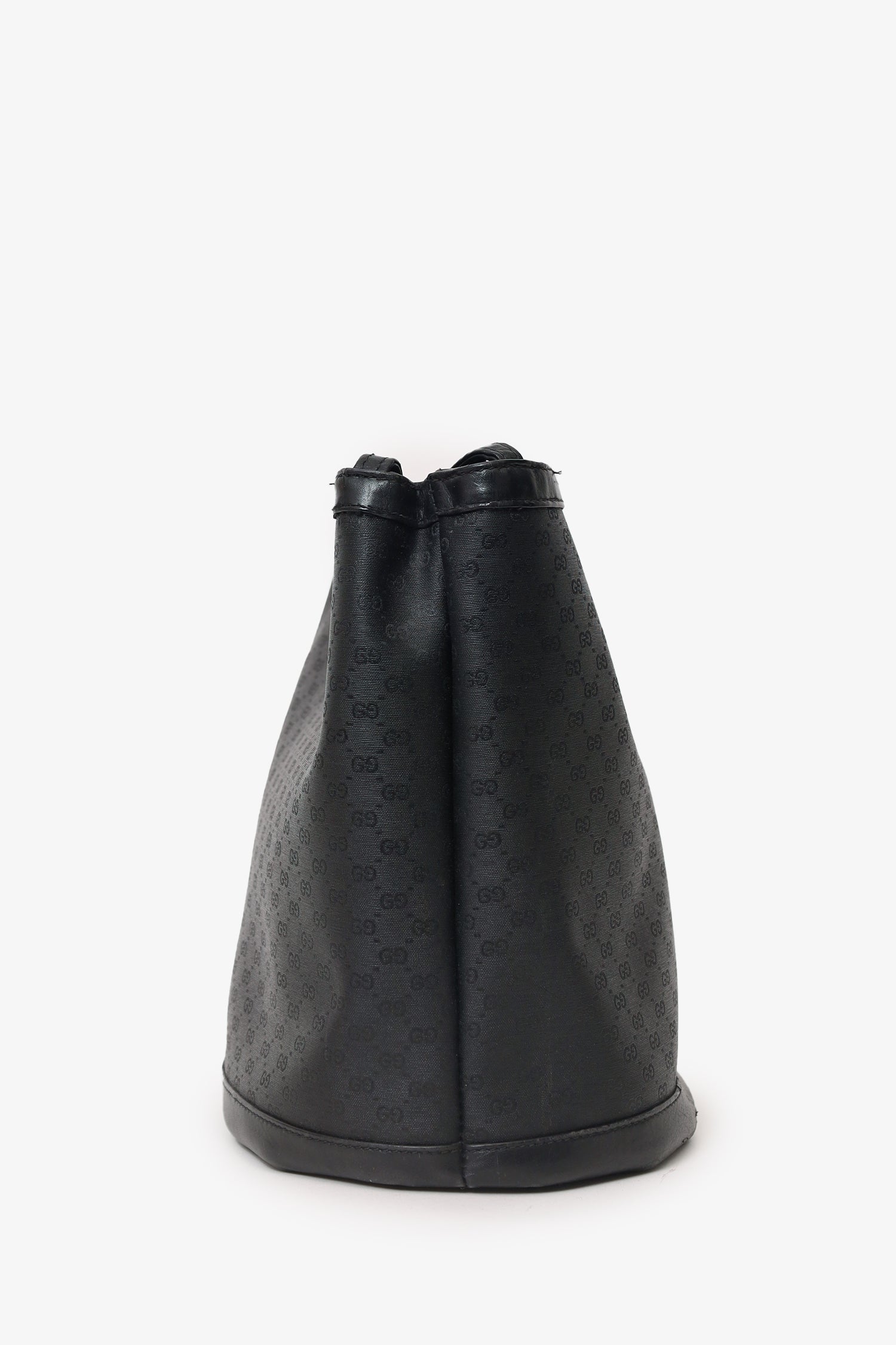 Gucci Black Micro GG Canvas Bag