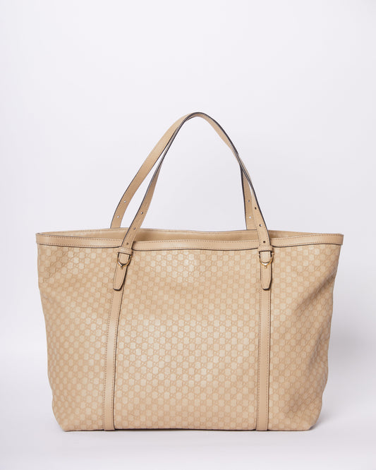 Gucci Lou Monogram Leather Tote