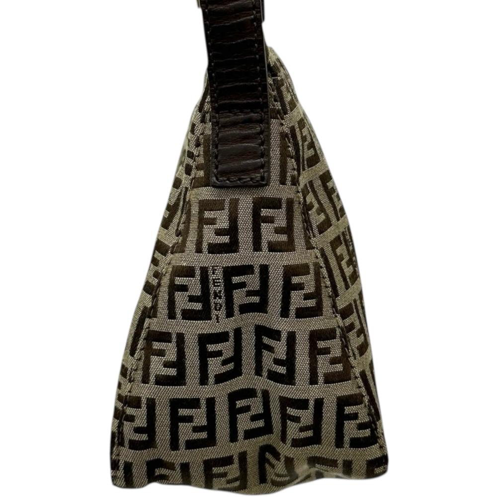 Fendi SILVIA AND THE BAGUETTE Coated Canvas Bag
