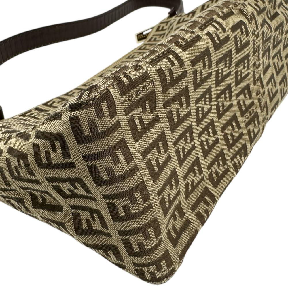 Fendi SILVIA AND THE BAGUETTE Coated Canvas Bag