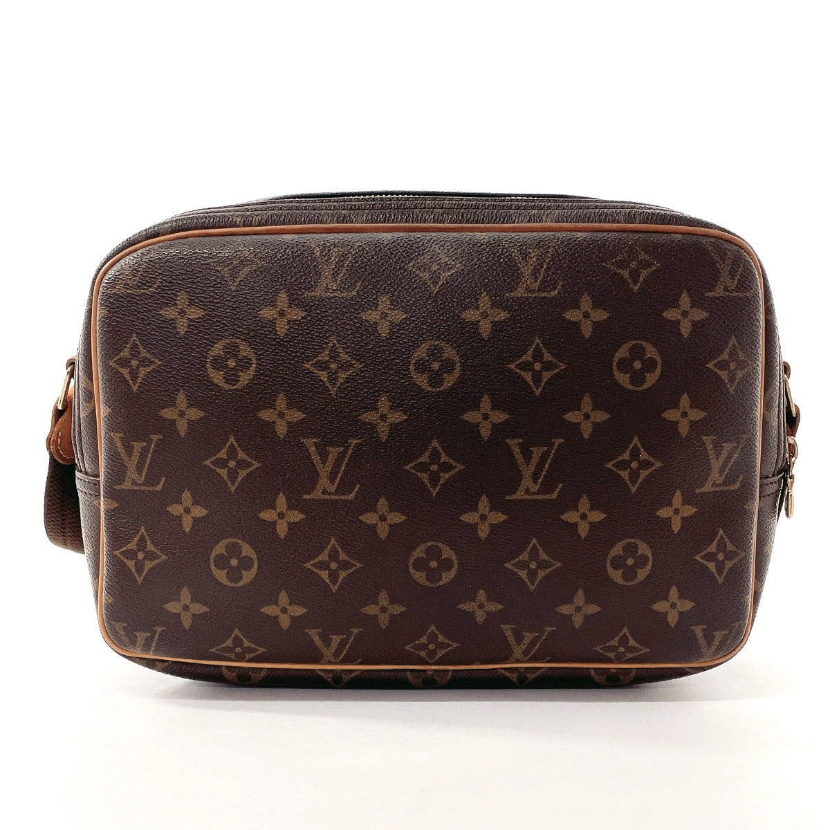Elegant Women's Shoulder Bag | LOUIS VUITTON Shoulder Bag Monogram canvas Brown Reporter PM