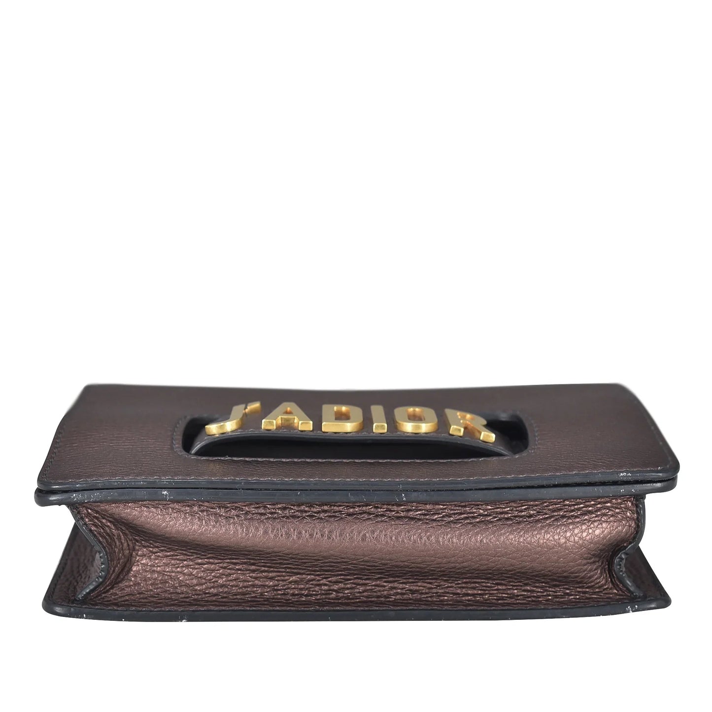 Brown Dior Medium J'Adior Chain Flap Crossbody Bag