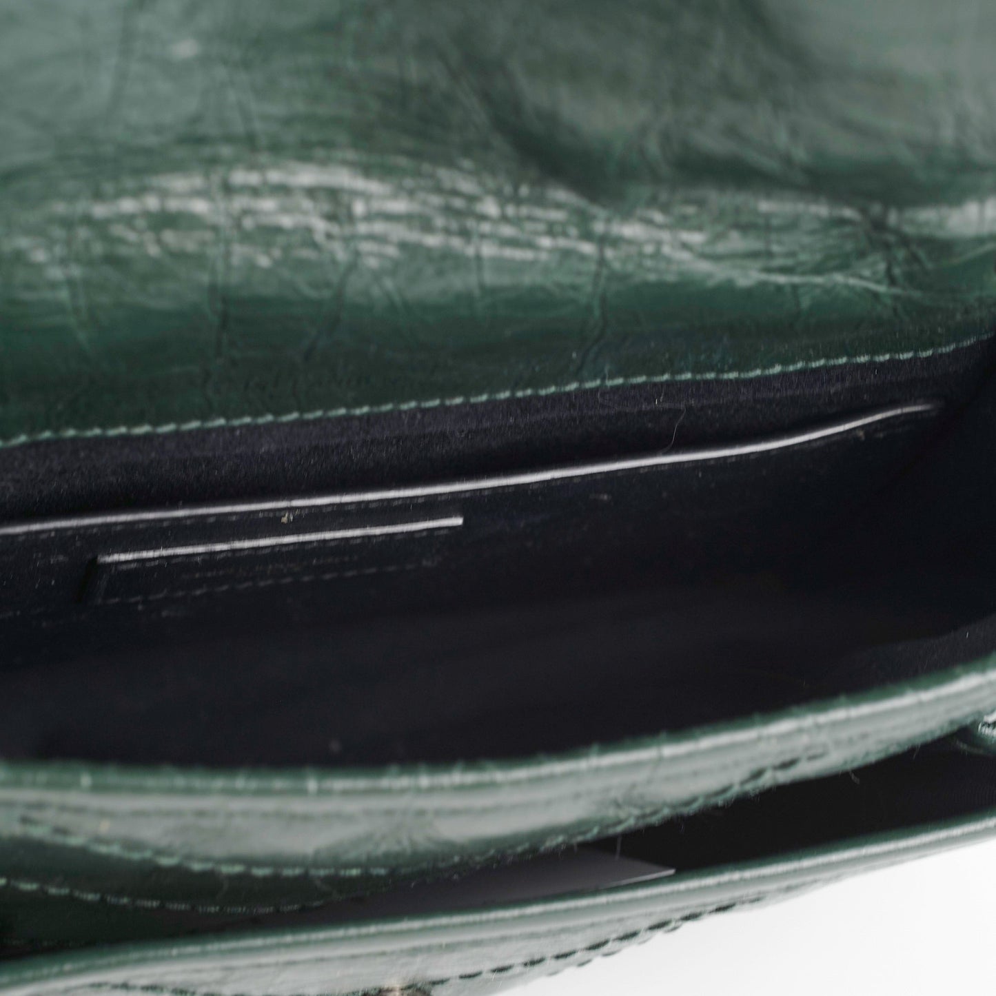 Saint Laurent Niki Baby Green Shoulder Bag