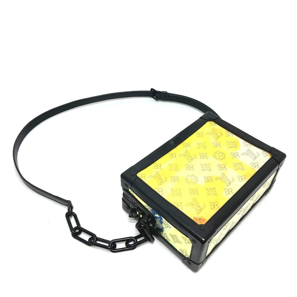 Elegant Women's Shoulder Bag | LOUIS VUITTON Shoulder Bag Leather, Monogram Prism Hologram x Black Monogram prism Soft Trunk