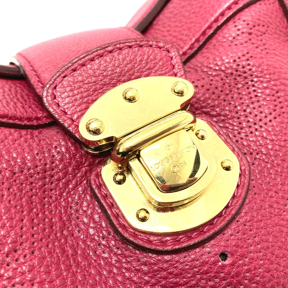 LOUIS VUITTON Handbag monogram mahina leather Red Monogram Mahina Thiells PM