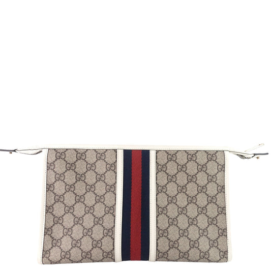 Gucci Ophidia GG Supreme Canvas Toiletry Pouch