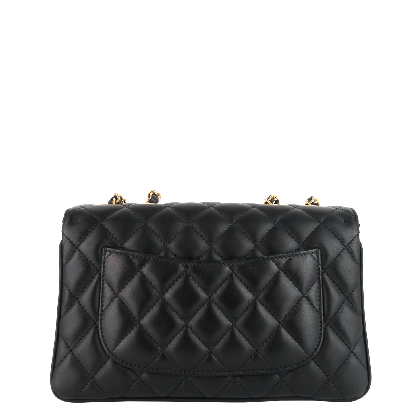 Chanel Coco Quilted Lambskin Leather Flap Bag