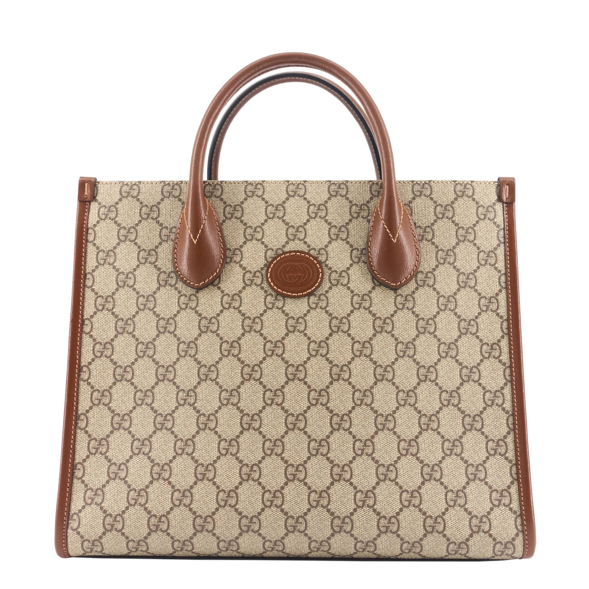 Gucci GG Small Supreme Monogram Canvas Tote Bag