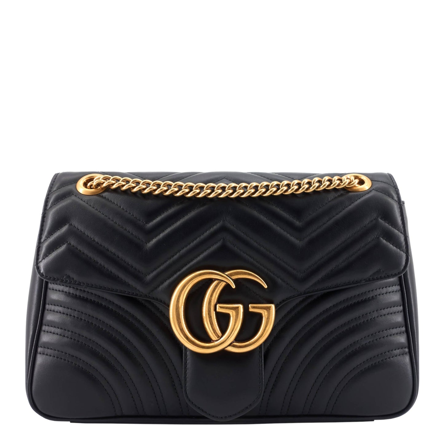Gucci Marmont Medium Matelass? Leather Shoulder Bag