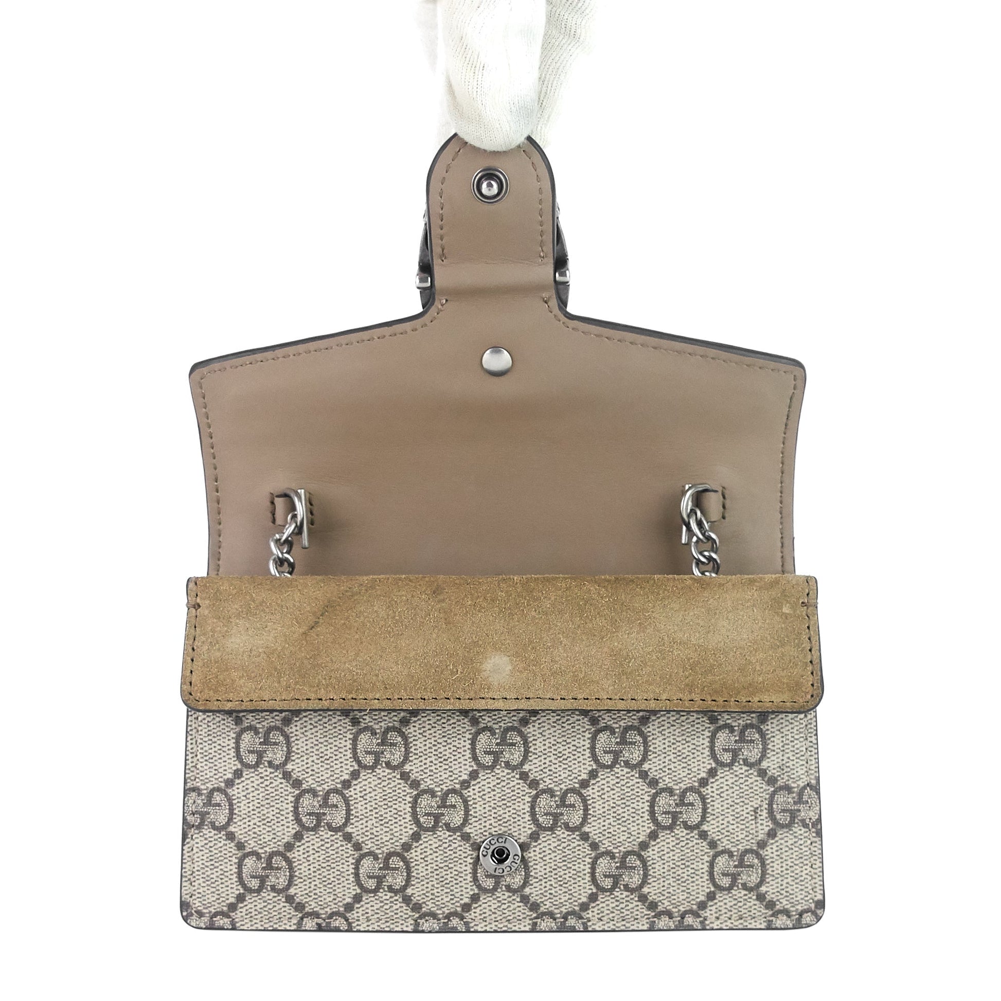 Gucci Dionysus Super Mini GG Supreme Canvas Bag