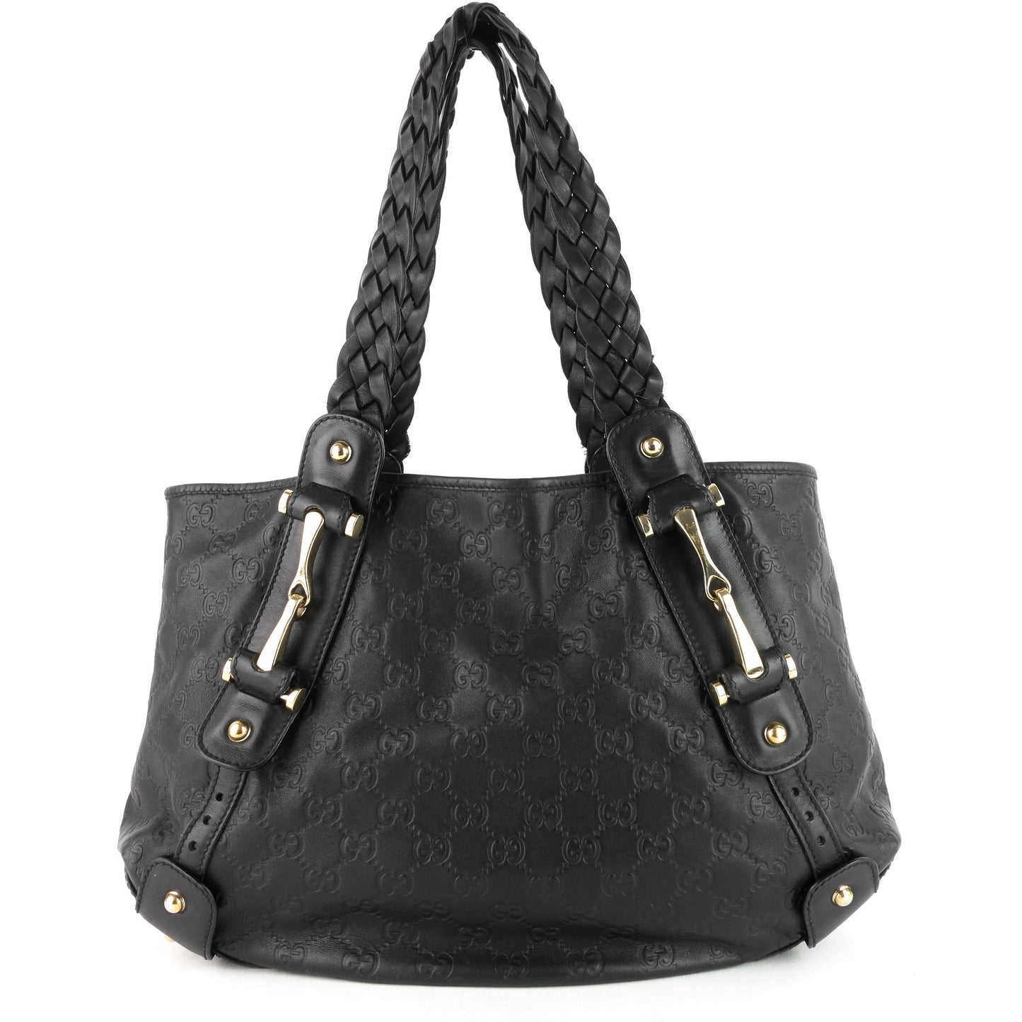 Gucci Leather Shoulder Bag Style 63