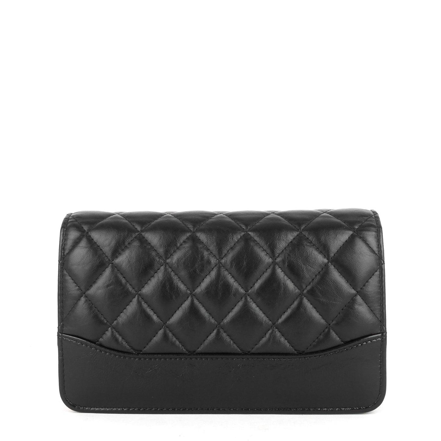 Chanel Gabrielle MatelassÃ© Calfskin Wallet on Chain WOC