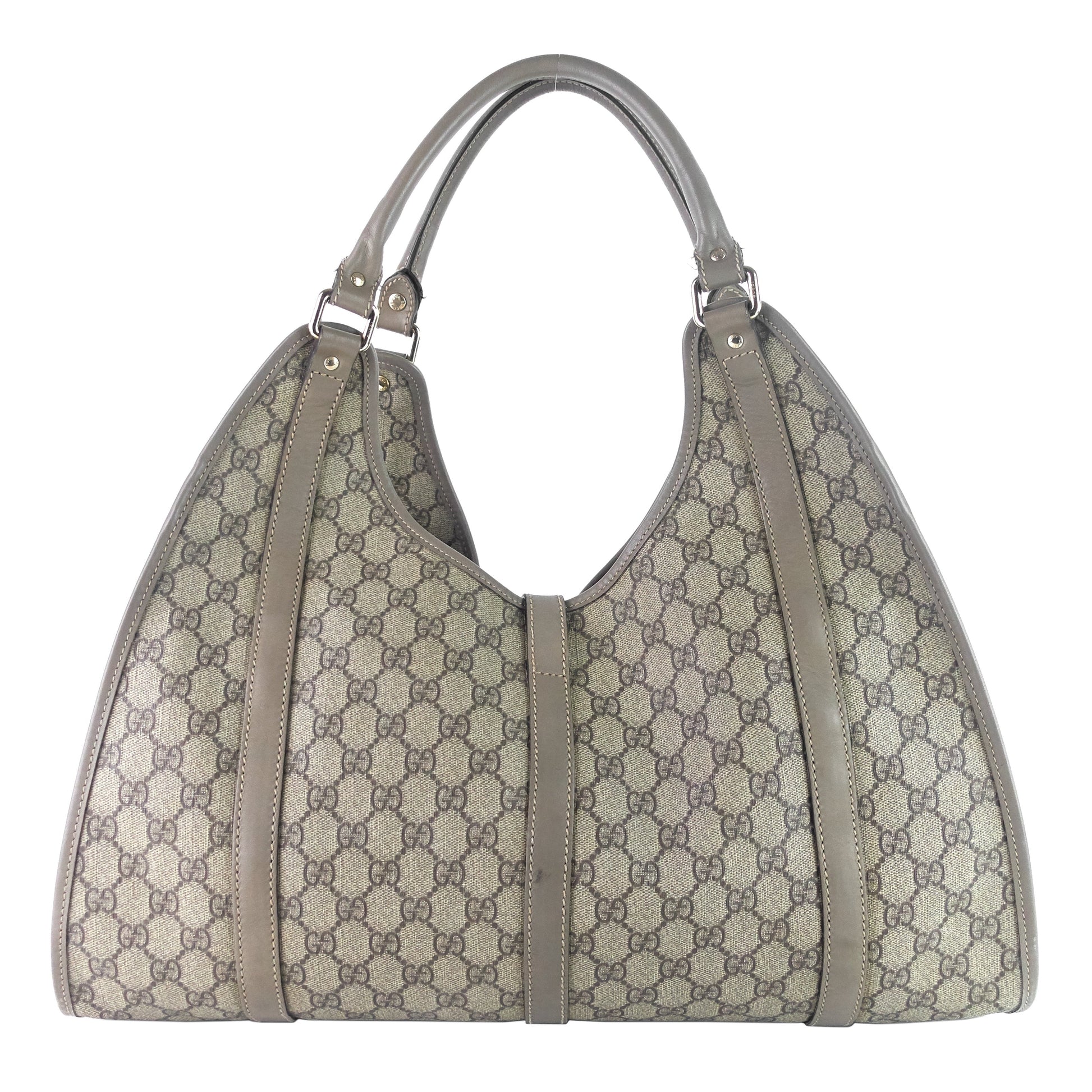 Gucci Joy Large GG Supreme Canvas Shoulder Bag