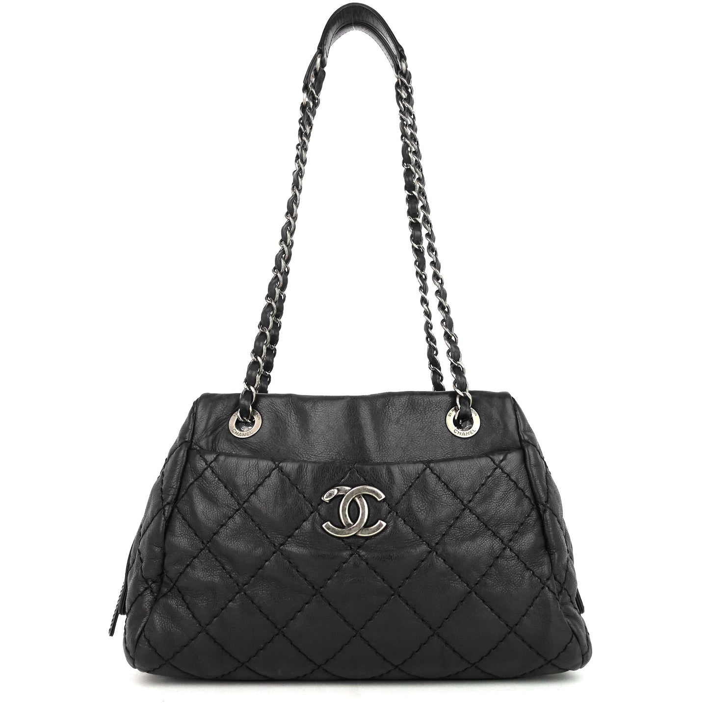 Chanel Stitch It Small Calfskin Shoulder Bag