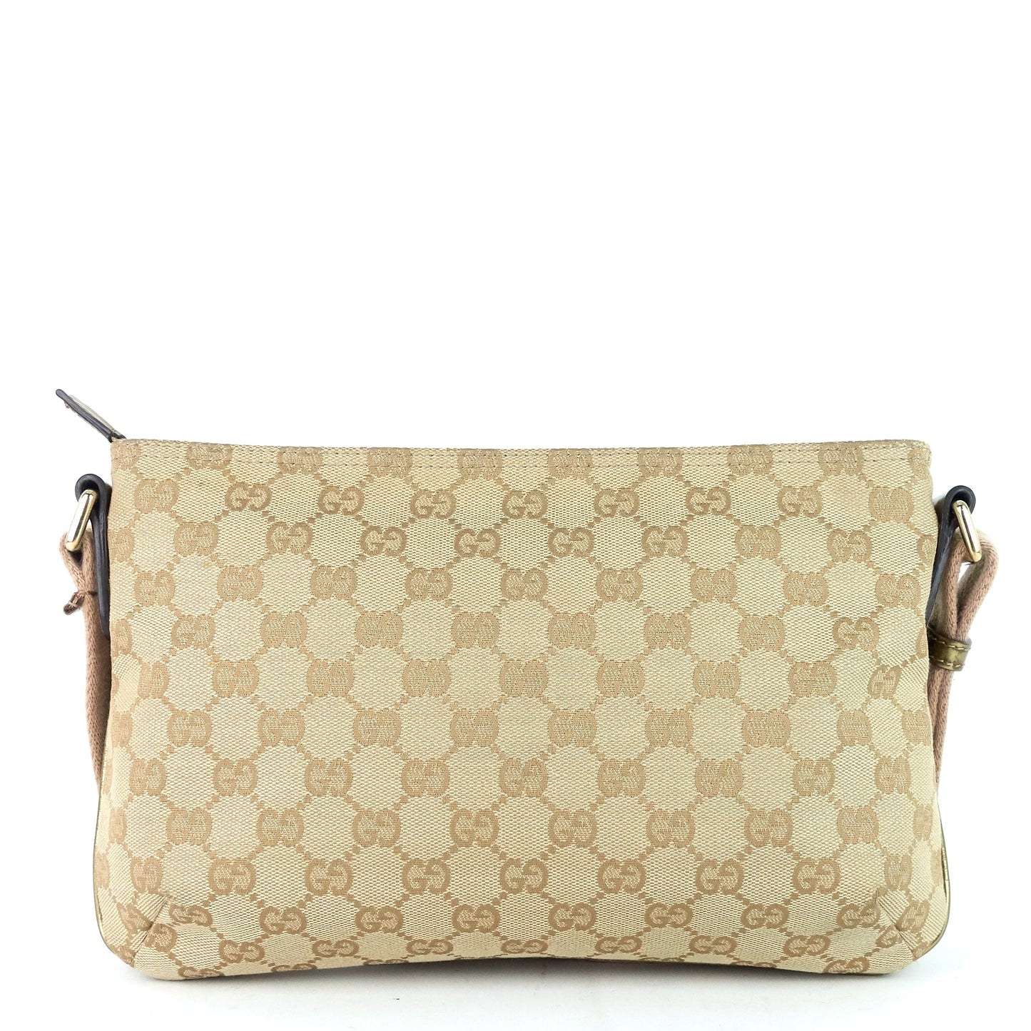 Gucci GG Canvas Web Crossbody Bag