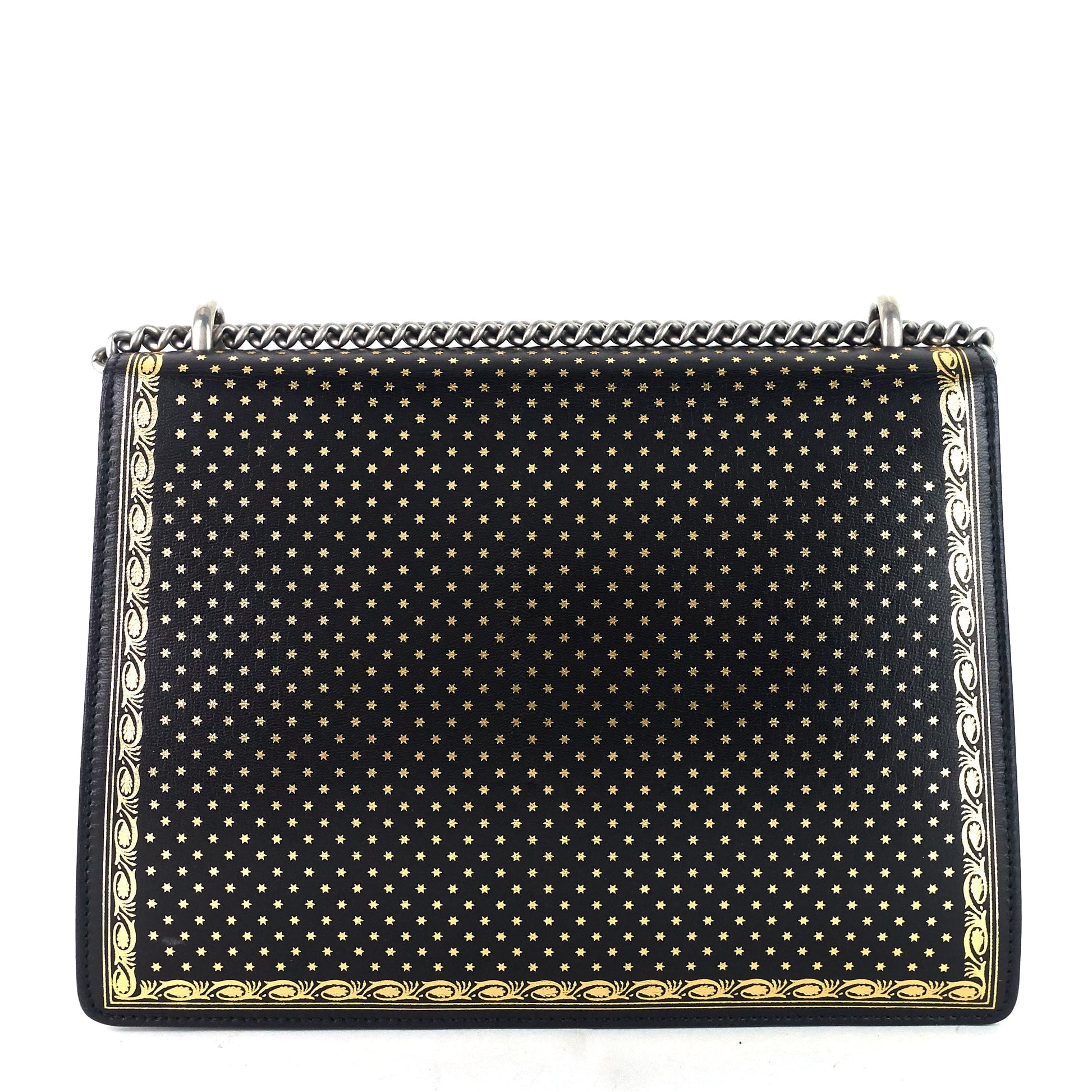 Gucci Dionysus Star Print Medium Leather Bag