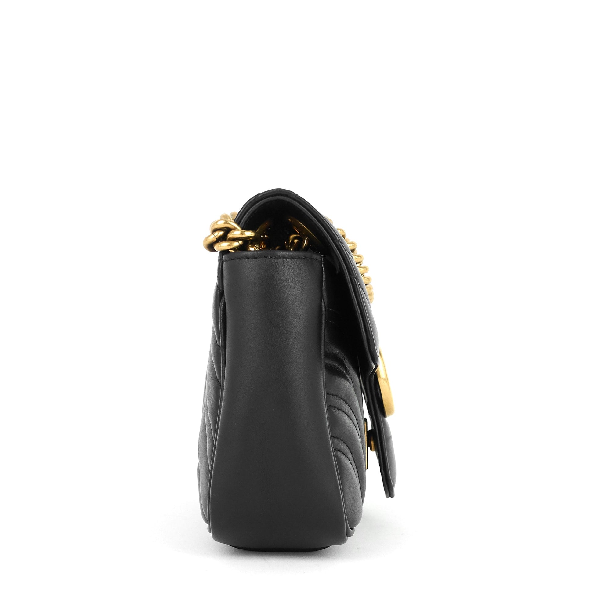 Gucci Marmont Mini Matelass? Calfskin Bag