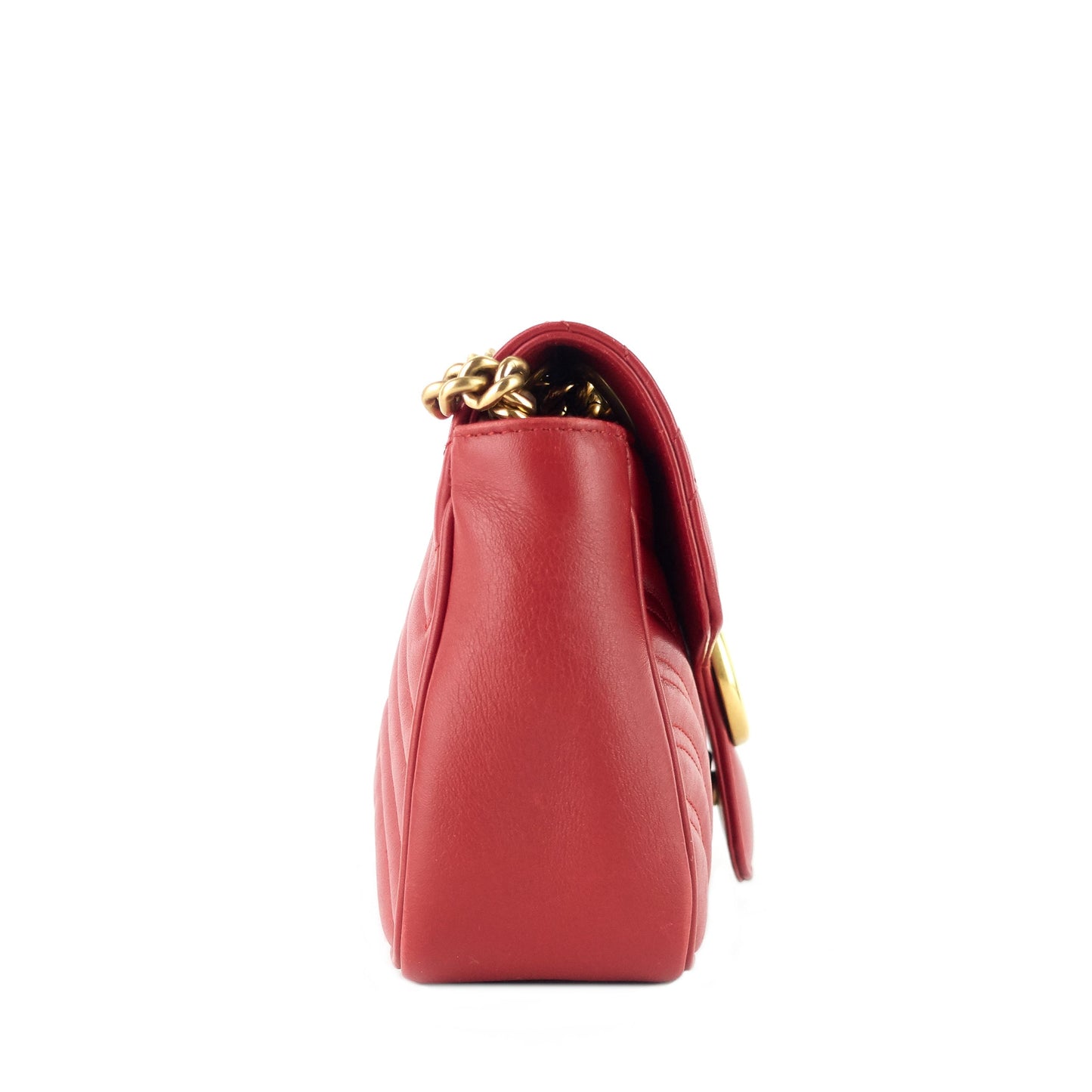 Gucci GG Marmont Small Matelass? Calfskin Leather Shoulder Bag