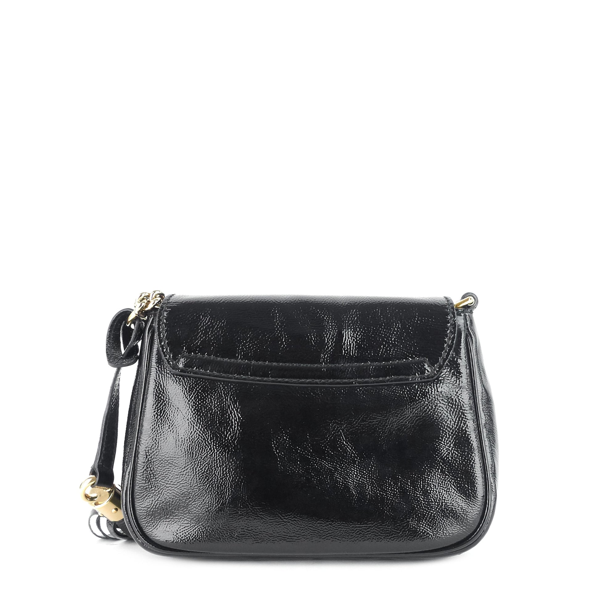 Gucci Soho Patent Leather Chain Crossbody Bag
