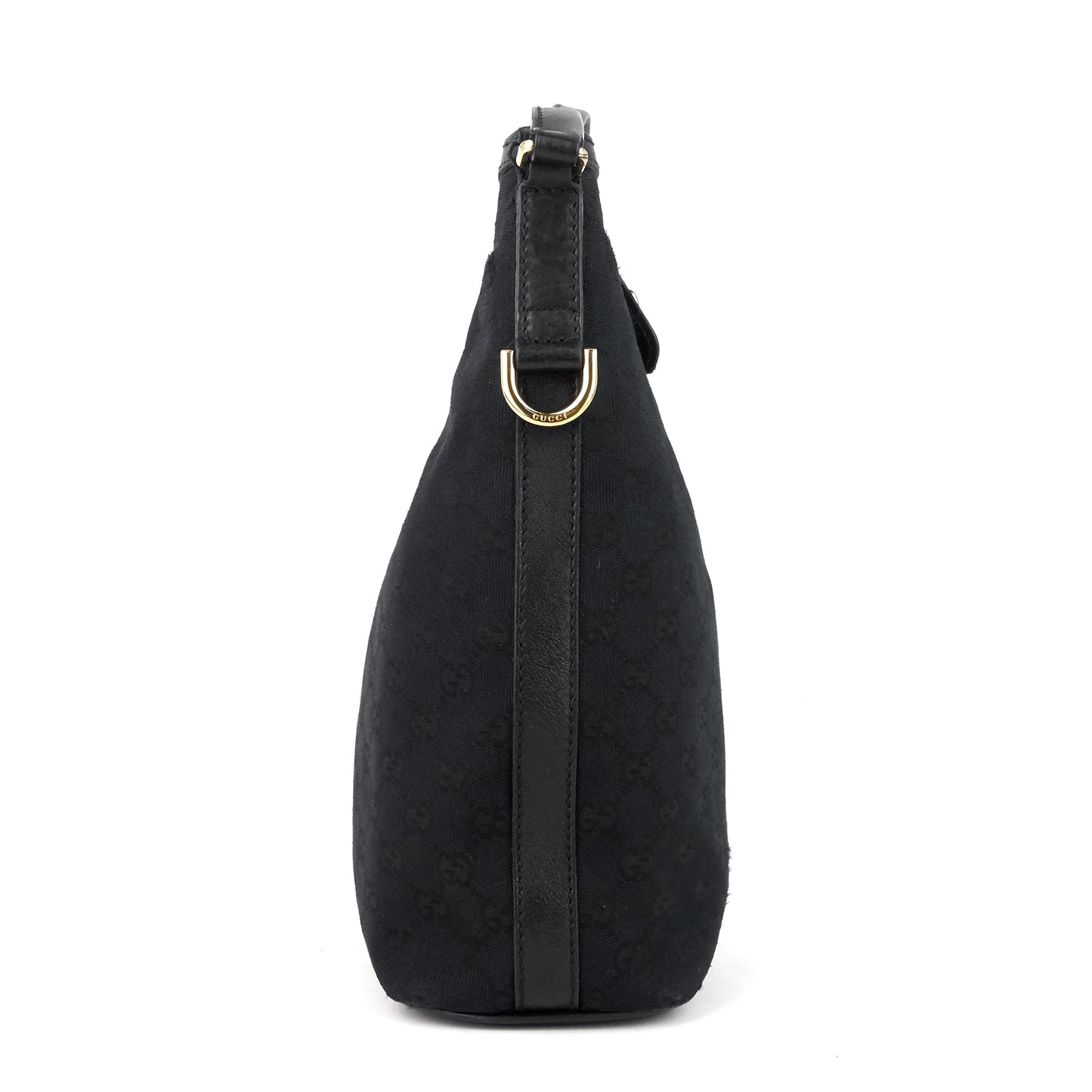 Gucci New Britt Medium GG Canvas Hobo Bag
