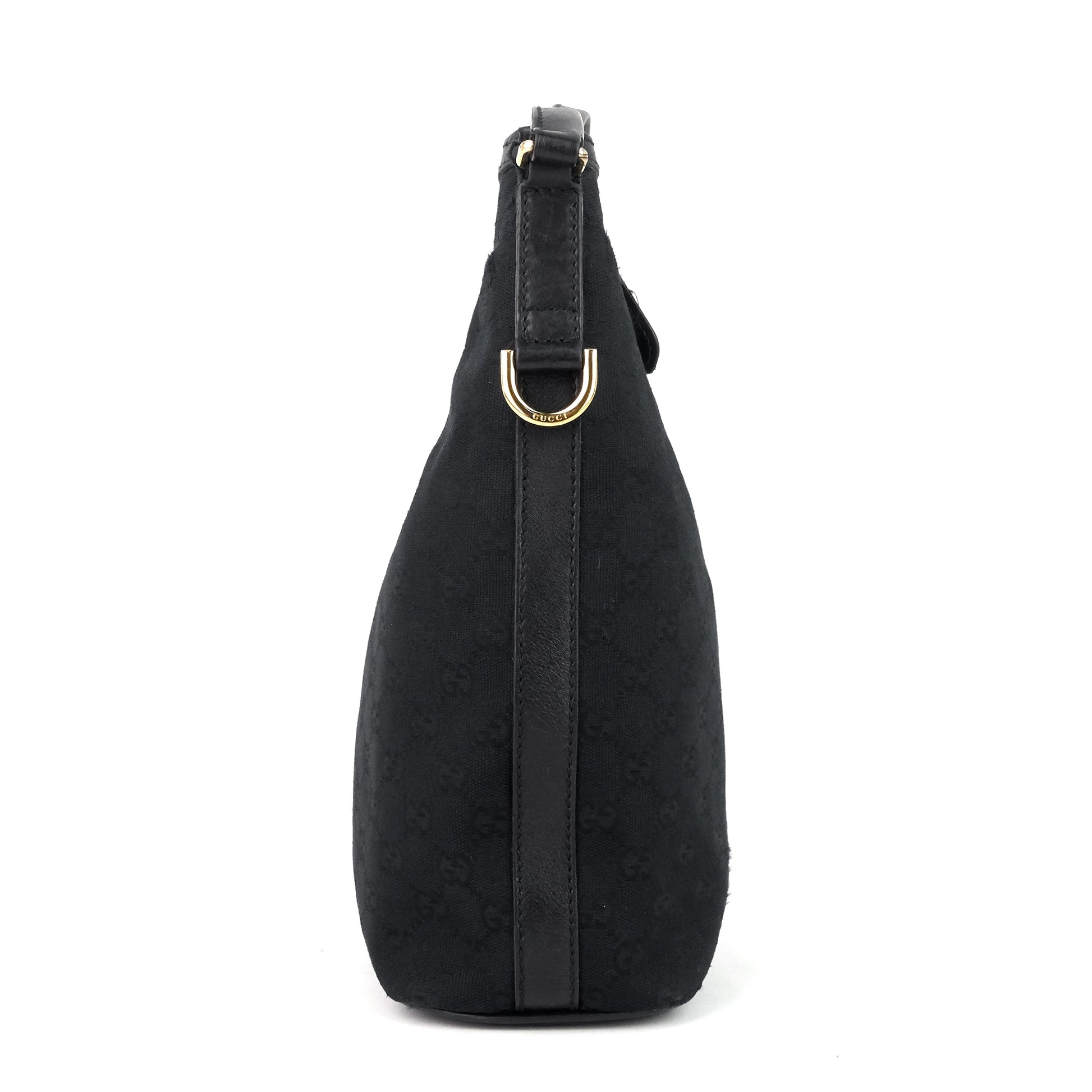 Gucci New Britt Medium GG Canvas Hobo Bag