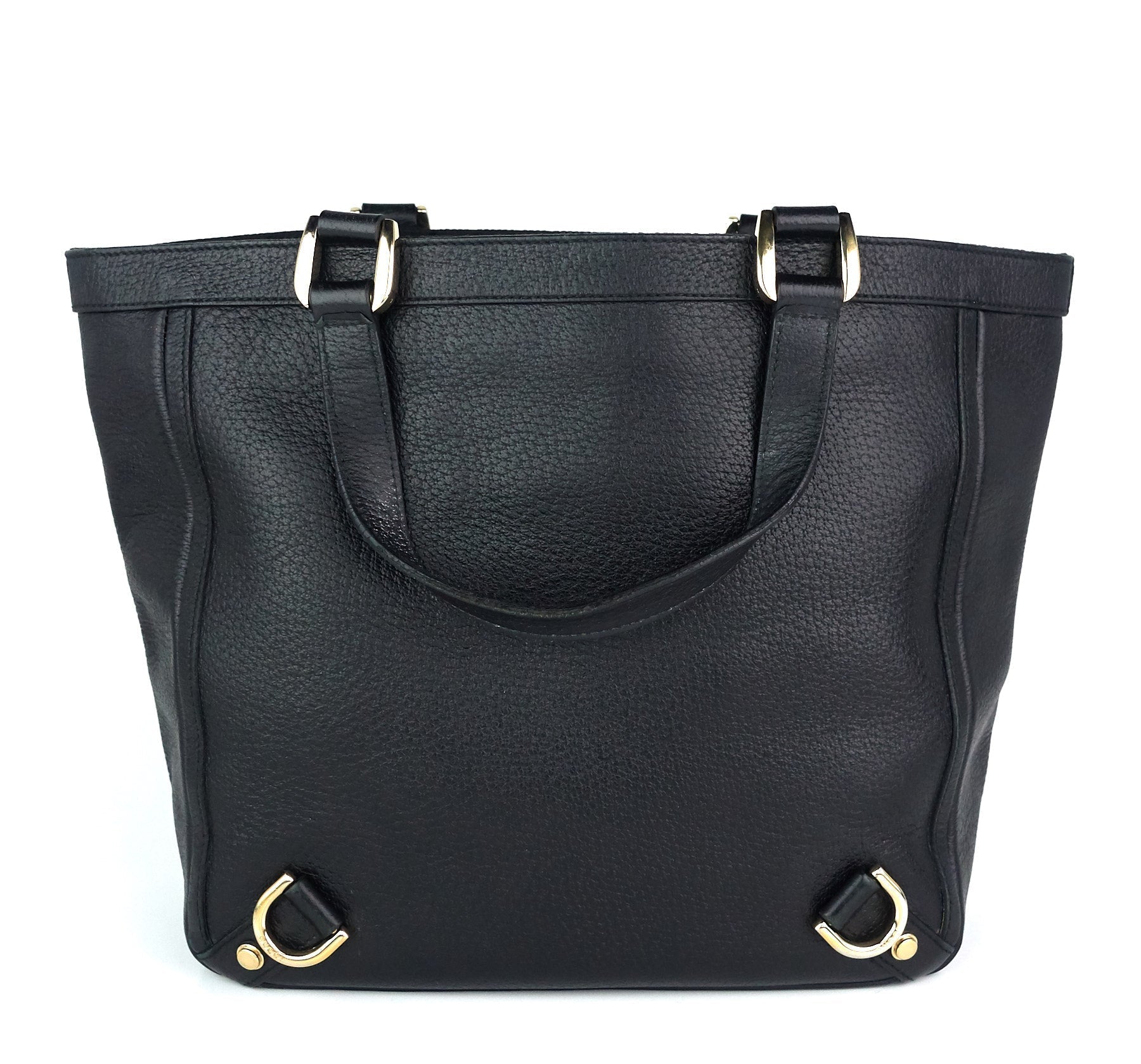 Gucci Abbey Leather D-Ring Medium Tote Bag