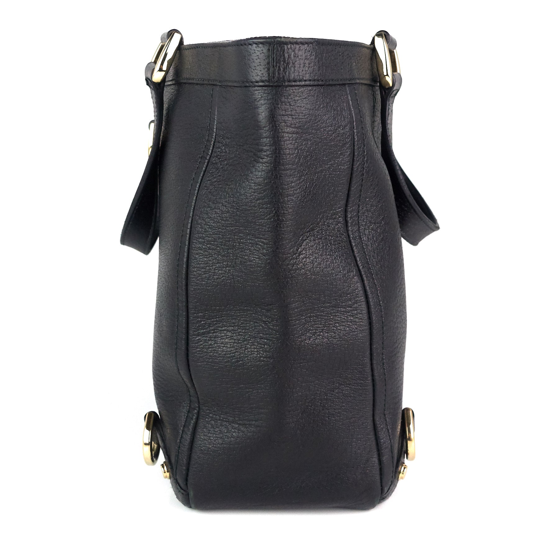 Gucci Abbey Leather D-Ring Medium Tote Bag