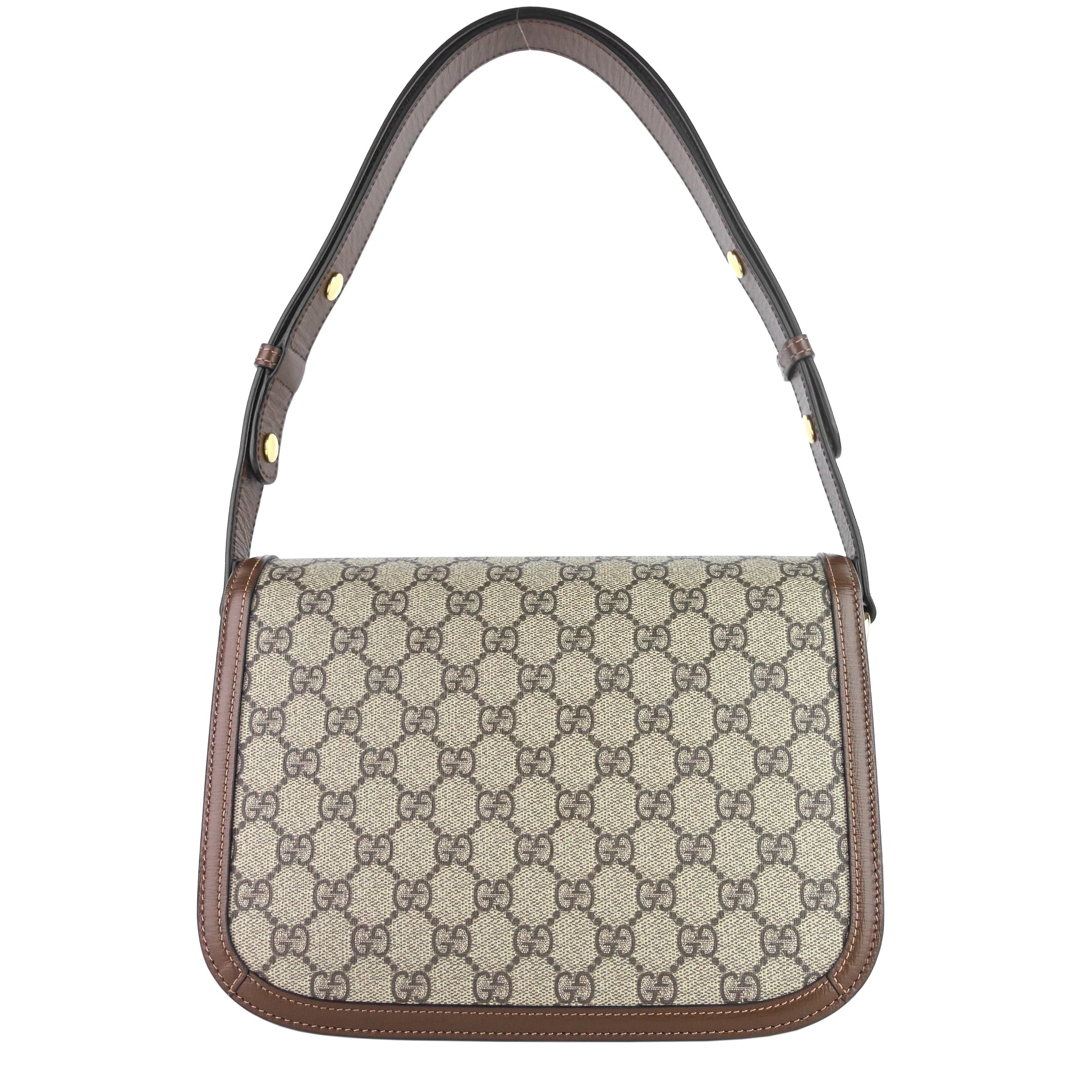 Gucci Horsebit 1955 GG Supreme Canvas Shoulder Bag
