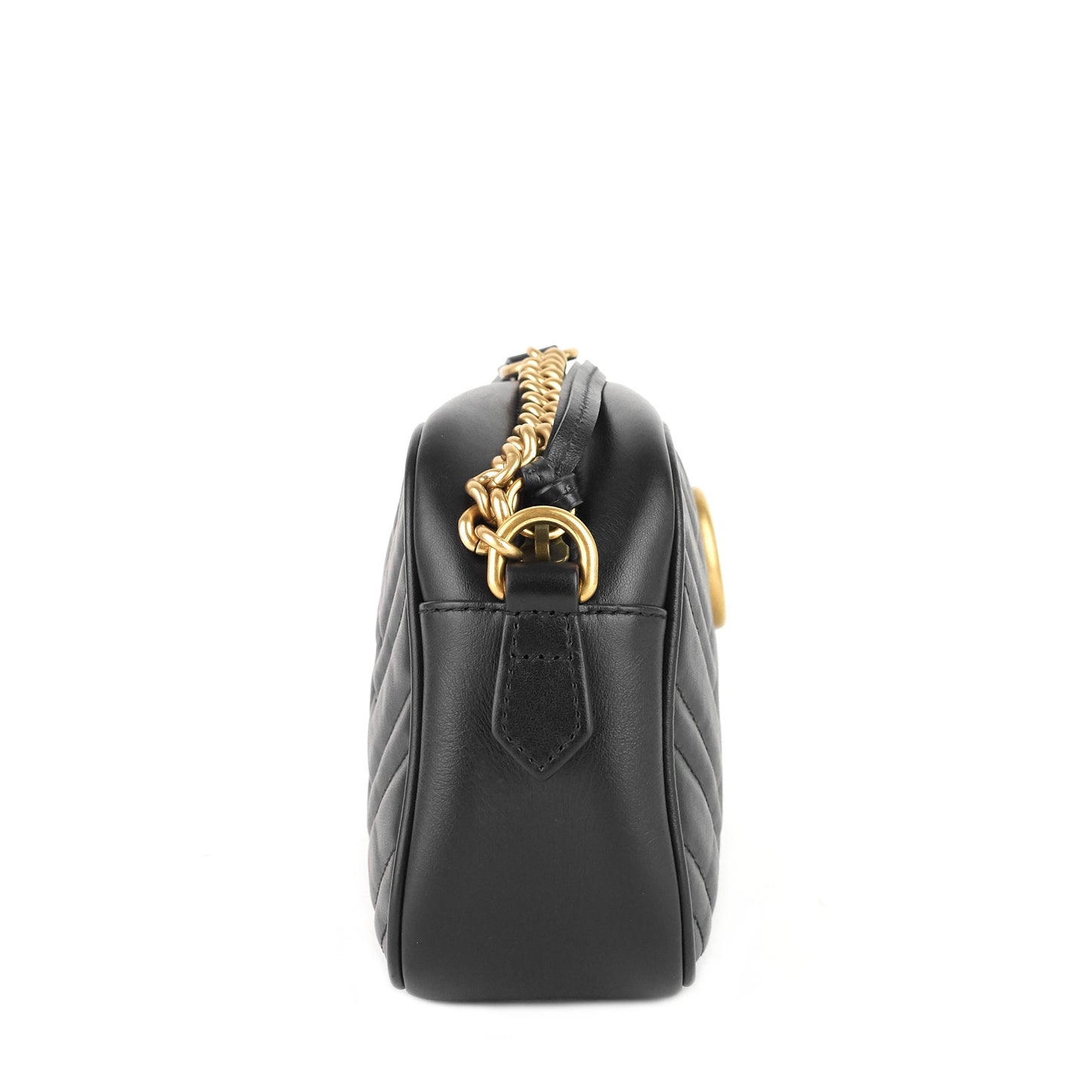 Gucci GG Marmont Small Matelass? Calfskin Shoulder Bag