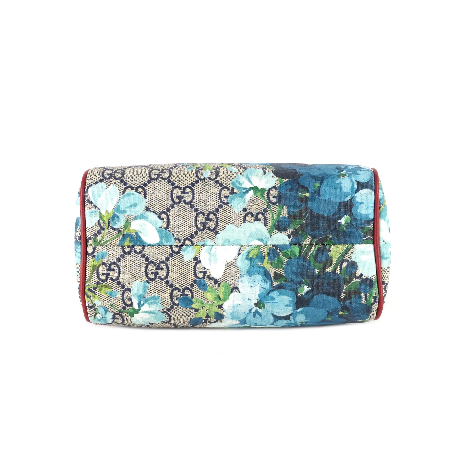 Gucci Convertible Boston Nano GG Blooms Supreme Canvas Bag