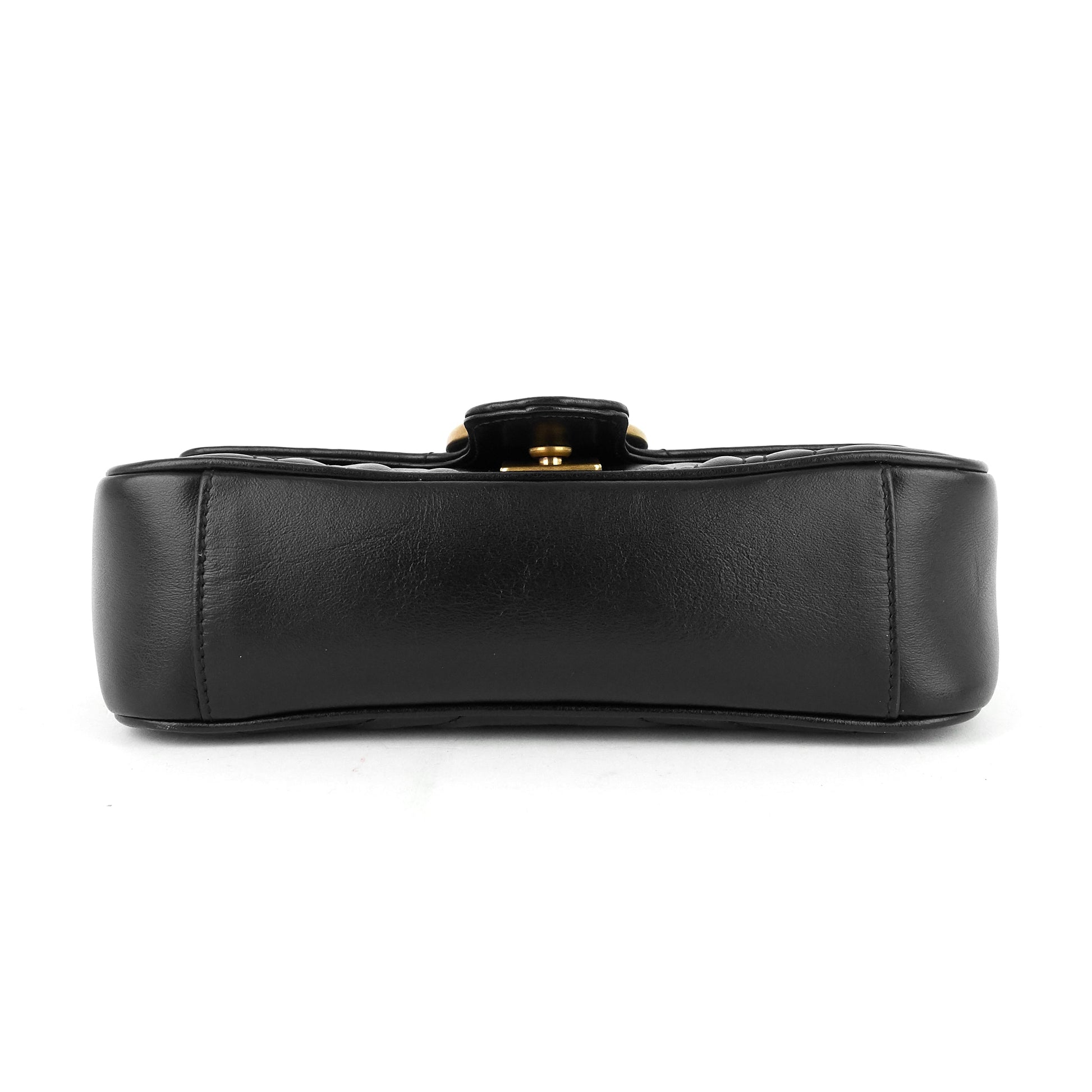 Gucci Marmont Mini Matelass? Leather Shoulder Bag