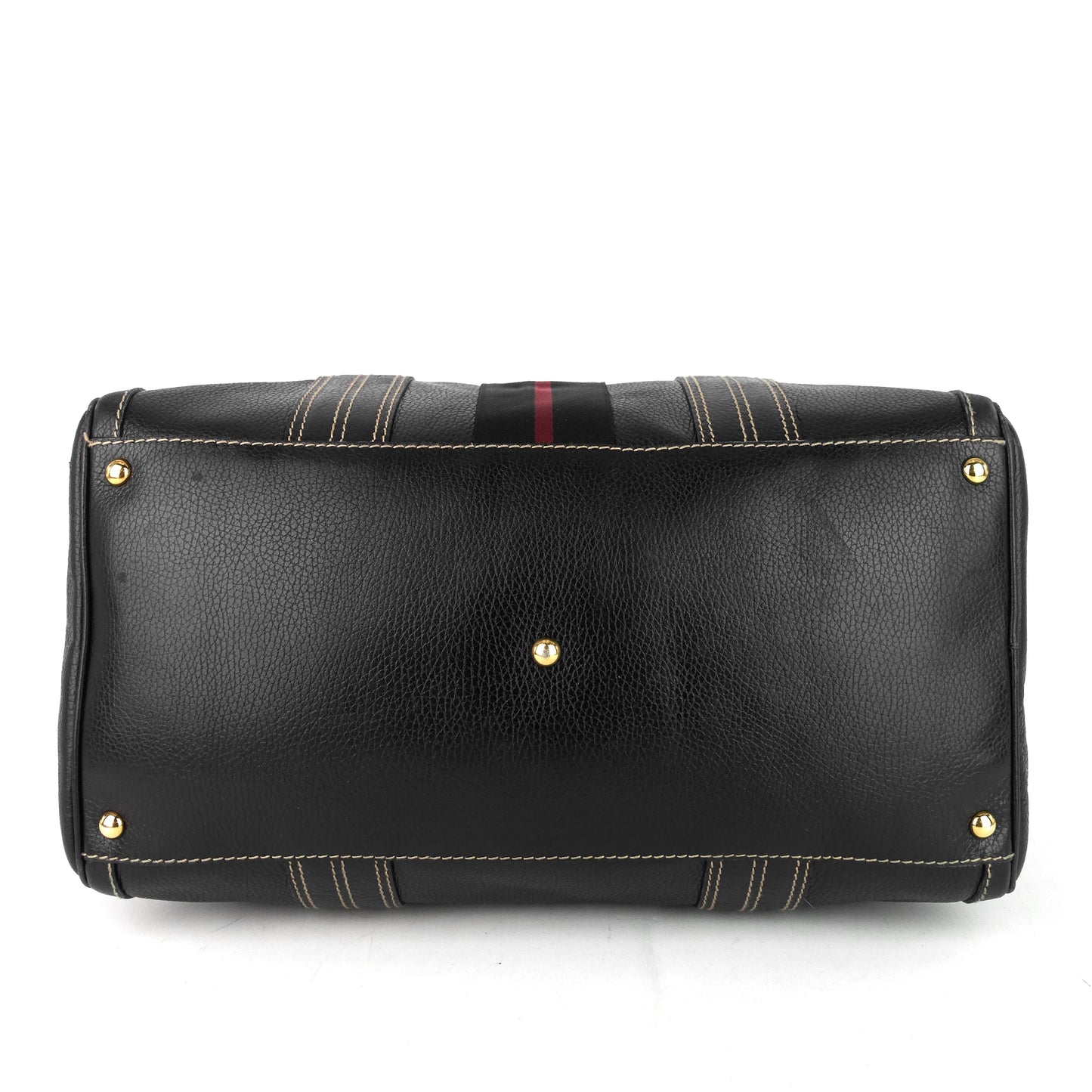 Gucci Aviatrix Large Leather Boston Bag