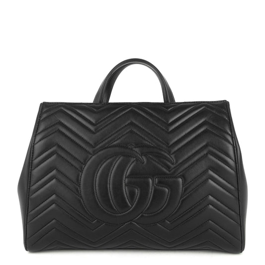 Gucci Marmont Medium Matelass? Calfskin Tote Bag